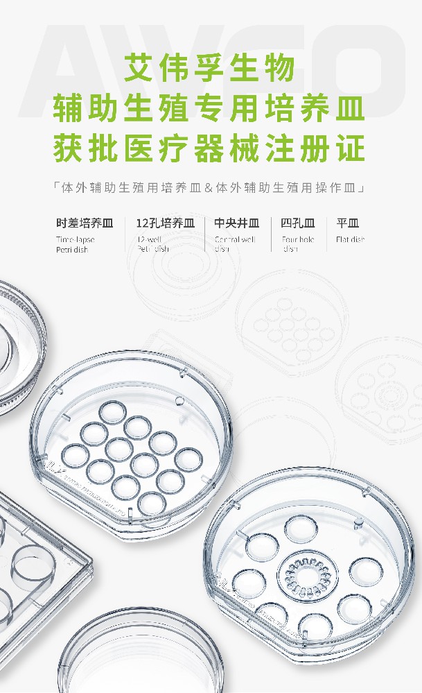 喜報(bào) | 艾偉孚生物輔助生殖專用培養(yǎng)皿已獲批醫(yī)療器械注冊證!